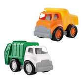 Set de Vehículos “Super Wheels Duo” – Camión de Basura y Cam